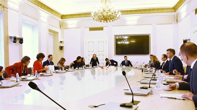 S predstavnicima AmChama u Europi o investicijskom i poslovnom ozračju i hrvatskom predsjedanju Vijećem EU-a